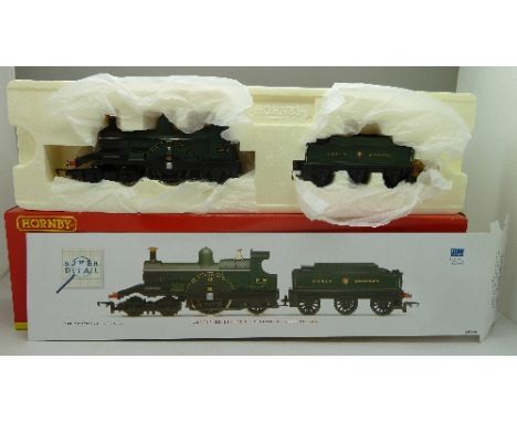 A Hornby 00 gauge GWR Dean Single 4-2-2 Duke of Edinburgh 3064, boxed, R2828