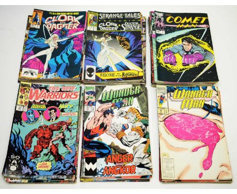 Cloak And Dagger Mini-Series No's 1-4; Cloak And Dagger No's 1, 2, 3, and other Cloak And Dagger related issues; Comet Man No