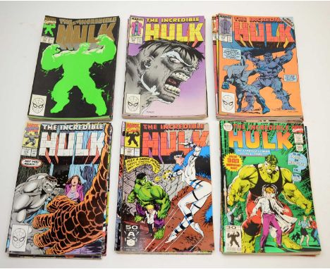 The Incredible Hulk No's 341, 342, 343, 344, 346-376, 377 (first and second print), 378-400.
