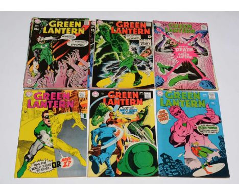 Green Lantern No's 61-75 inclusive.