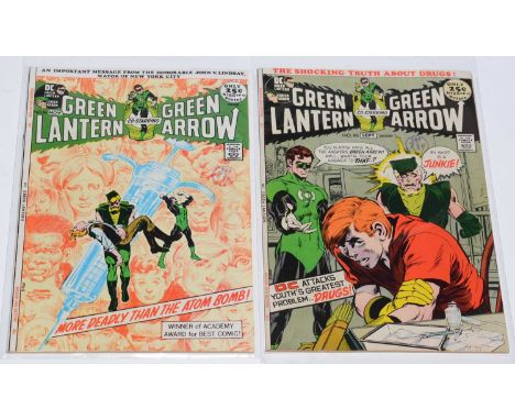 Green Lantern And Green Arrow No's 85 and 86.