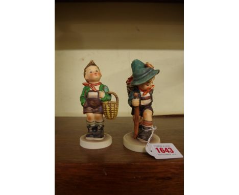 Two Hummel figures.&nbsp; 