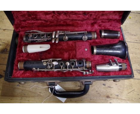 A Boosey &amp; Hawkes 926 Imperial clarinet, in fitted case. 
