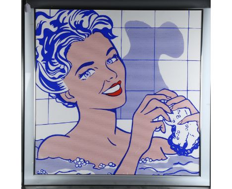 Roy Lichtenstein (1923 - 1997), Woman In Bath (1963), colour serigraph/screen print, unsigned, numbered 15/50, with Certifica