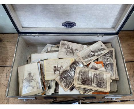 Stereoview cards (Underwood & Underwood and more) inc Cotton Picking Georgia USA, W. Jennings Bryan Convention 1897, St. Paul