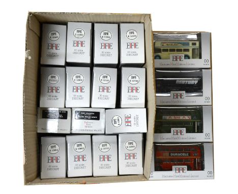 EFE OO scale die-cast model vehicles, nineteen including ref. E10801 British Steel lorry; ref. E10103 double decker bus, Bird