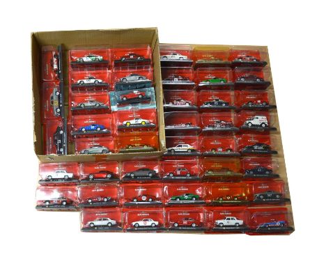 Die-cast model Alfa Romeo vehicles, forty-five including Giulia Sprint GTA 1600, 1965; 8C Competizione, 2006; 1900 M, Bosch l