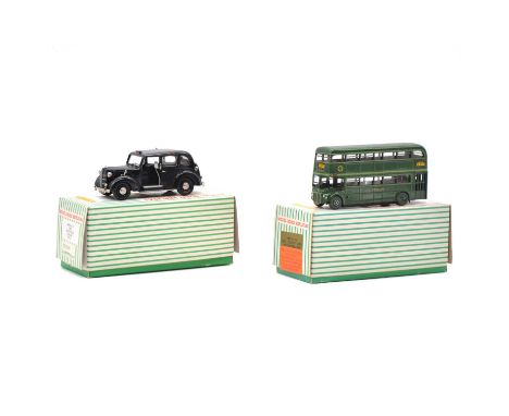 Model Road Replicas 1:43 scale white metal models, two including ref MRR No.2A RCL Country Area AEC Routemaster; ref MRR no.1