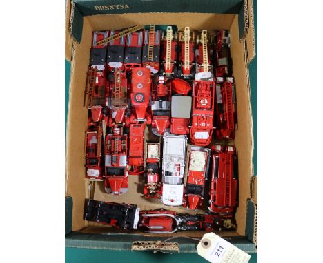 A Quantity of Various Makes. Including many Fire Related Vehicles. By Vitesse, Solido, Corgi, Del Prado etc. British, French,