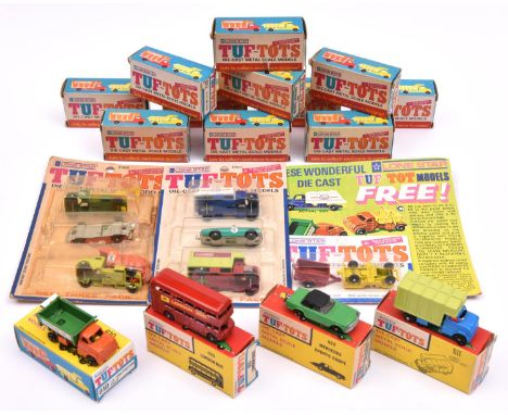 18 Lone Star Tuf-Toys comprising of 15 in solid card picture boxes,627 Earth mover,613 Speedboat with trailor,622 Mercedes sp