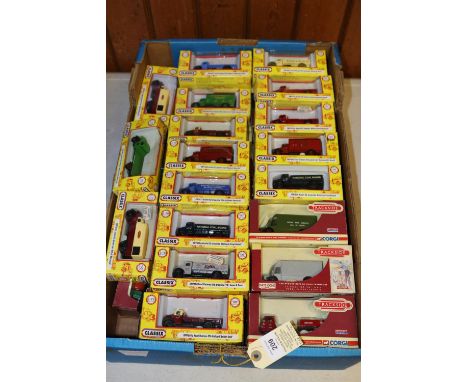 Quantity of mainly 1:76 scale Classix model vehicles and over 30 Corgi Trackside model vehicles to include, commercials, vans