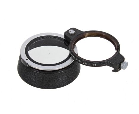 Leitz Leica adjustable lens hood, model&nbsp;no. 13352 