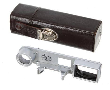 Leica Leitz close focus attachment, leather case 