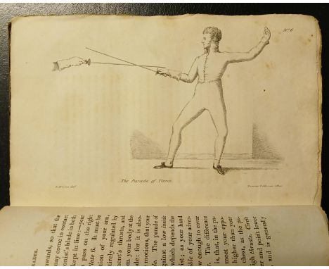 ROLAND, George. A Treatise on the Theory and Practice of the Art of Fencing, First ed., original boards with paper label, sig