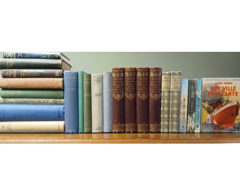 A collection of classics, including: Leo Tolstoy, War and Peace, in 4 vol., spotting at prelims, toning at edges, rubbing/bum