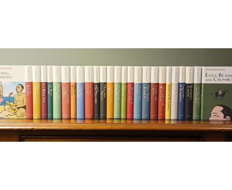 Collection of Everyman's Library editions of P.G. Wodehouse classics, beautiful hard-back editions, published between 2000-20