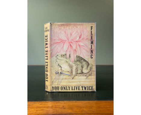 FLEMING, Ian. You Only Live Twice, FIRST EDITION, 8vo, publisher's imitation black cloth lettered in silver &amp; gilt, uncli