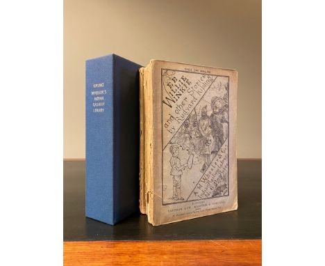 KIPLING, Rudyard. Indian Railway Library, a set of the initial 6 stories (various editions), comprising Soldiers Three, The S