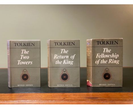 TOLKIEN, J. R. R. [The Lord of the Rings]. The Fellowship of the Ring, Second Edition, Second Impression; The Two Towers, Sec