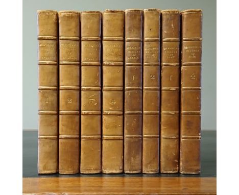 GOLDSMITH, Oliver. The History of England, 12th ed., 4 volumes (complete), contemp. full-calf, London: F. C. and J. Rivington