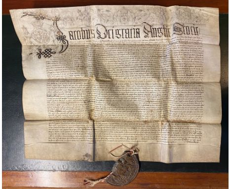 Suffolk &ndash; Hundred of Lowestoft, Lothingland &amp; Mutford &ndash; 1608. Grant by King James I &amp; VI to Clement Hyrne