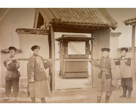 CHILD, Thomas. Views of North China. EARLY PHOTOGRAPHY. A collection of 65 albumen prints ranging in size from 122mm x 187mm 