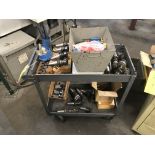 Tool Cart, Includes All Tools & CAT40 Tool Holders On Cart (Milling Tooling For HAAS Lots 4 & 16)