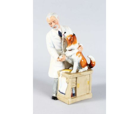 A ROYAL DOULTON GROUP "THANKS DOC!", No. HN2731, design by W. K. HARPER 1975-1990. 8.75ins high.
