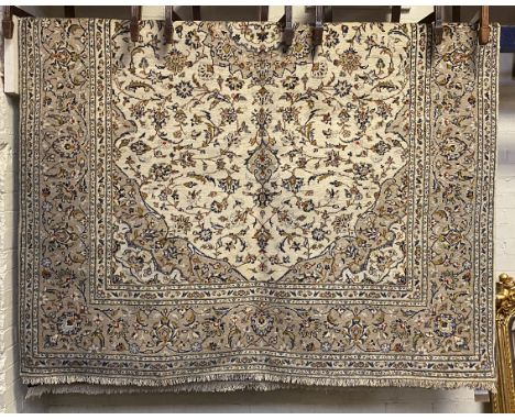 FINE CENTRAL PERSIAN KASHAN CARPET 300CMS X 195CMS