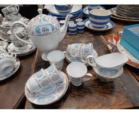 A Tuscan "Verona" coffee service.
