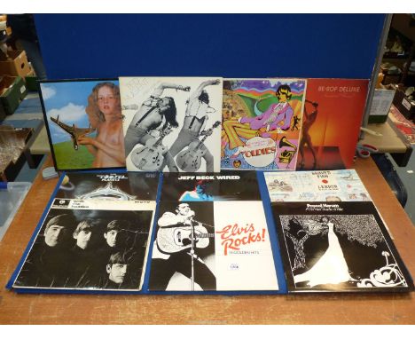 A quantity of LP's to include: Beatles Oldies, With the Beatles, John Lennon, Procol Harum, Elvis, etc.