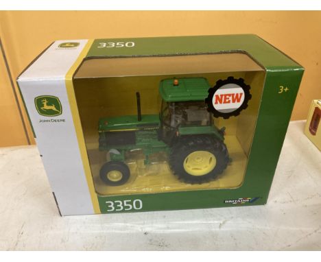A BOXED BRITAINS JOHN DEERE 3350 TRACTOR SCALE 1:32 
