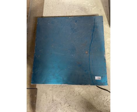 A SET OF VINTAGE PLATFORM SCALES 