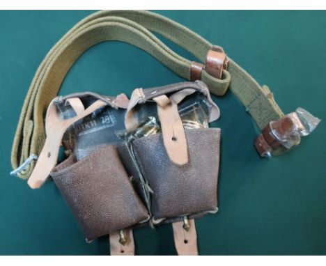 Mosin Nagant ammo pouches with rifle sling, oil bottles and tools (sealed) 7.62x55R 91/30 