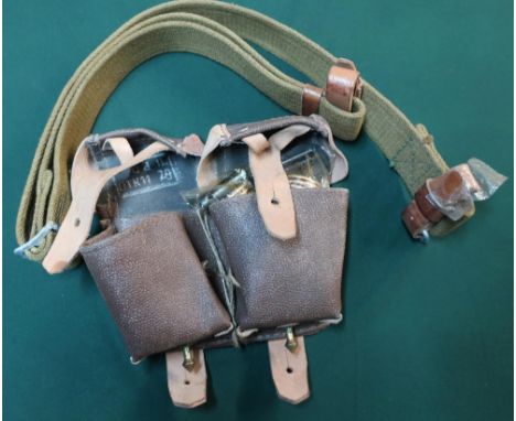 Mosin Nagant ammo pouches with rifle sling, oil bottles and tools (sealed) 7.62x55R 91/30 