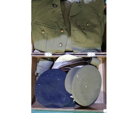 WWII period lieutenant's uniform for the Kings Own Yorkshire Light Infantry, comprising of jacket with RW Anderson and Sons o