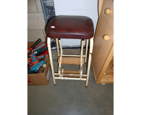 A vintage kitchen stool/step ladder