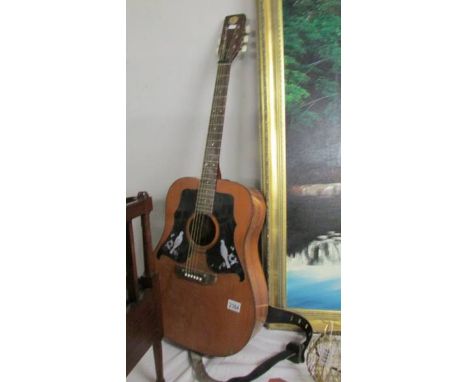 A vintage kay K550 acoustic guitar. ****Condition report**** Kay K550, generally dusty/dirty with some scuffs and scratches i