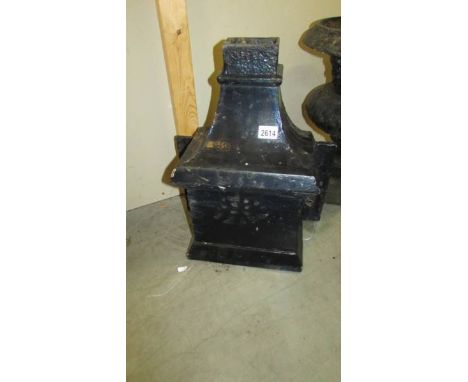 An old cast iron drain 'Hopper'