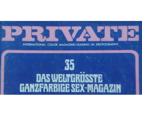 ADULT GLAMOUR - VINTAGE SWEDISH PRIVATE MAGAZINE NUMBER 35&nbsp;
Slight wear to covers, otherwise good condition.