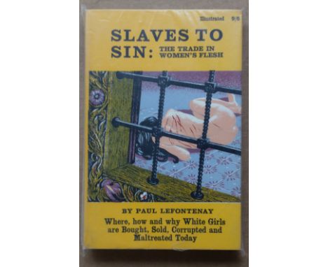 VINTAGE SLAVES TO SIN PAPERBACK&nbsp;
Highly collectable.
Very good condition.