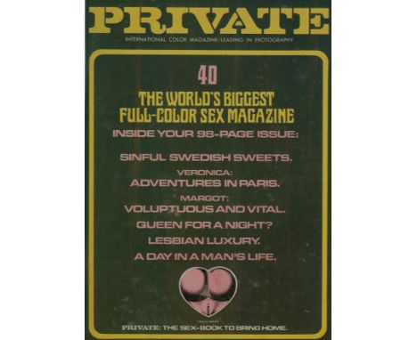 ADULT GLAMOUR - VINTAGE SWEDISH PRIVATE MAGAZINE NUMBER 40&nbsp;
Good condition.