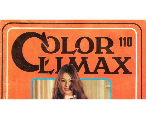 GLAMOUR - VINTAGE DANISH COLOR CLIMAX NO. 110&nbsp;
Contents good. Age-related wear to outer cover.