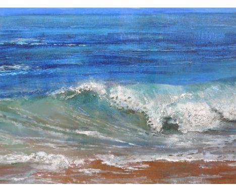 An oil painting, K Bentley, seascape, signed, 38 x 48cm, plus frame and glazed