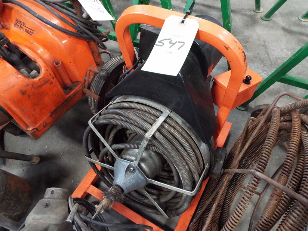 HARBOR FREIGHT 1/3 HP ELECTRIC DRAIN CLEANER