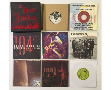 CLASSIC PUNK/NEW WAVE/ALT - 7" COLLECTION. Excellent choices with this collection of around 85 x 7". Artists/titles include V