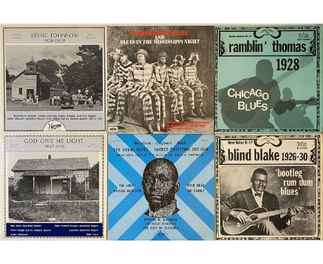 BLUES/ JAZZ BLUES - LPs. A smashing collection of 40 blues/ jazz-blues LPs. Artists/ titles include Ramblin Thomas - Chicago 