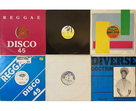 REGGAE 12" (ROOTS/DUB/ROCKSTEADY/DANCEHALL - WITH RARITIES!) Irie collection of 21 x 12" once more full of rarities. Artists/