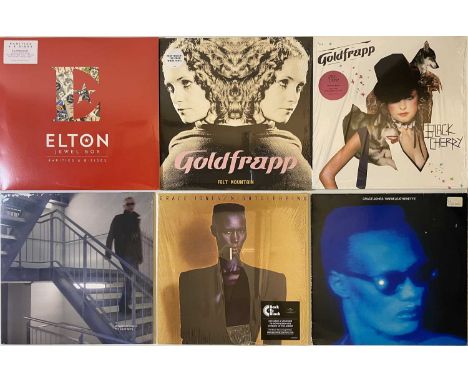 COOL POP - LPs. A smashing selection of 14 pop LPs/ 12". Mostly modern issue/ reissue pressings. Artists/ titles include Gold