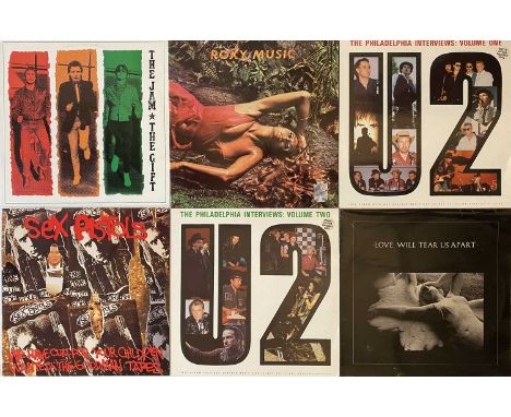 PUNK/ ALT/ WAVE - LPs. A fantastic selection of 18 LPs. Artists/ titles include U2 inc The Philadelphia Interviews Vols One (